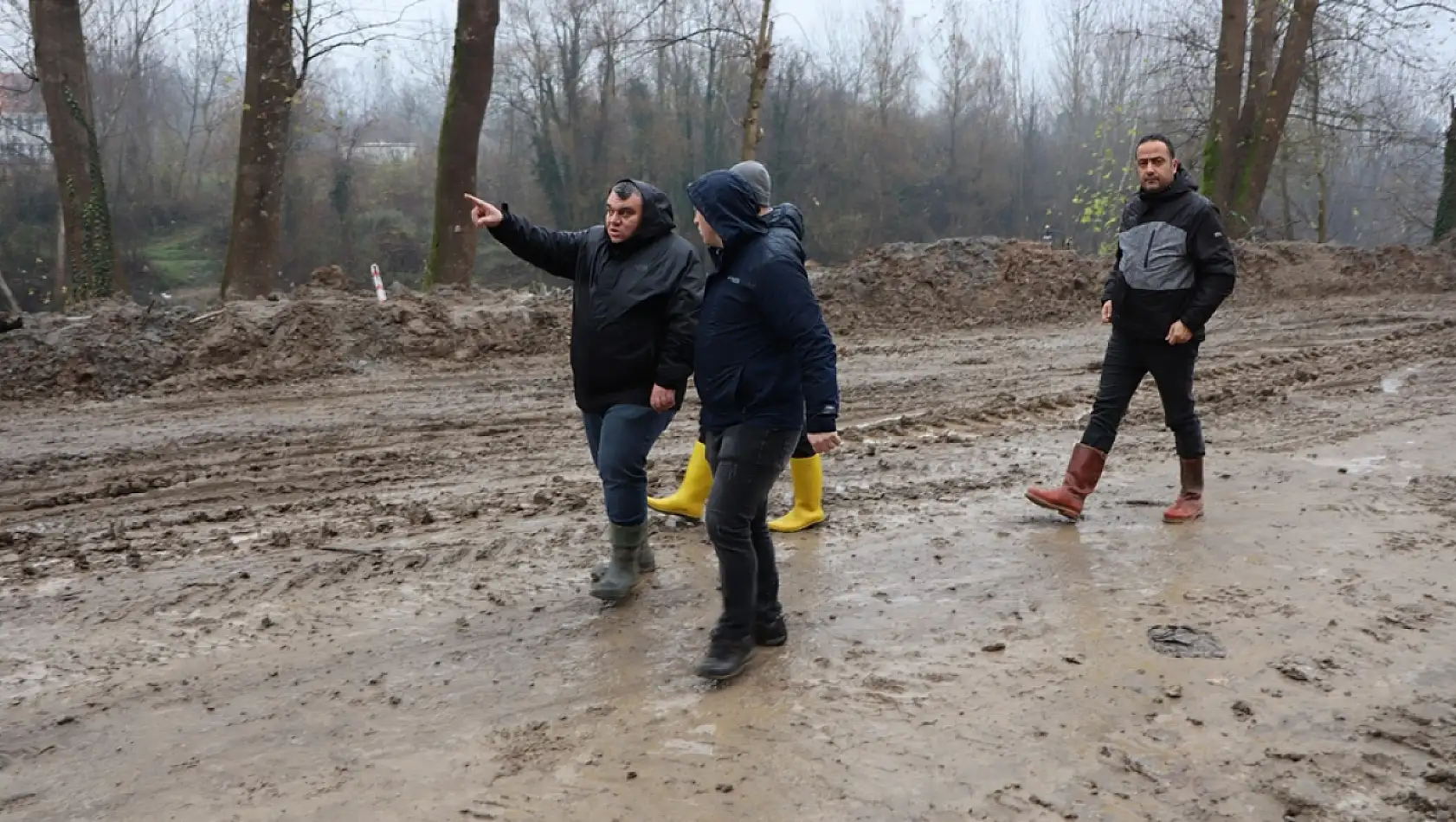 Kanlıırmak Caddesinde alan incelemesi yapıldı