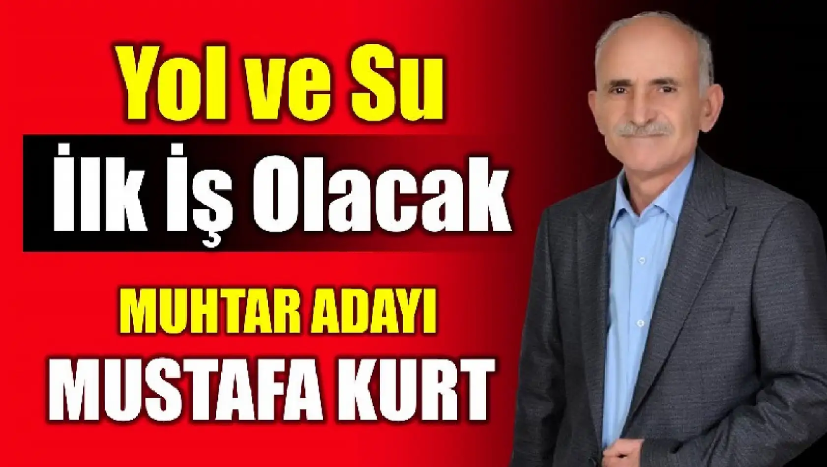 Muhtar Adayı Kurt hedeflerini açıkladı