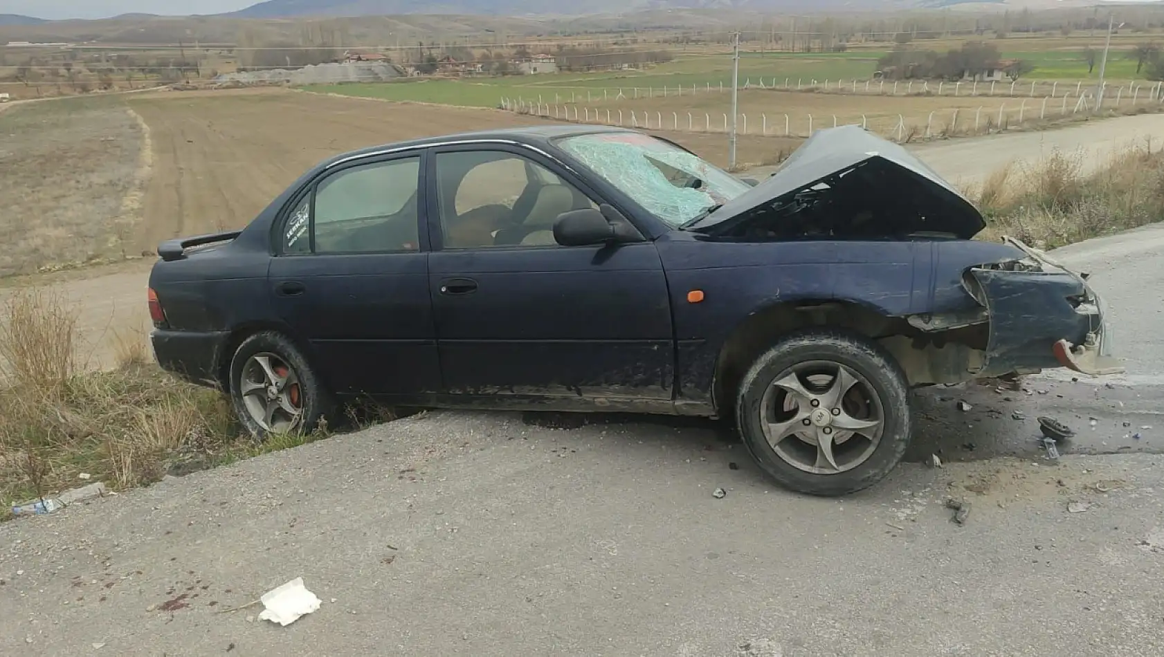 Otomobil ile tanker çarpıştı 10 aylık bebek hayatını kaybetti