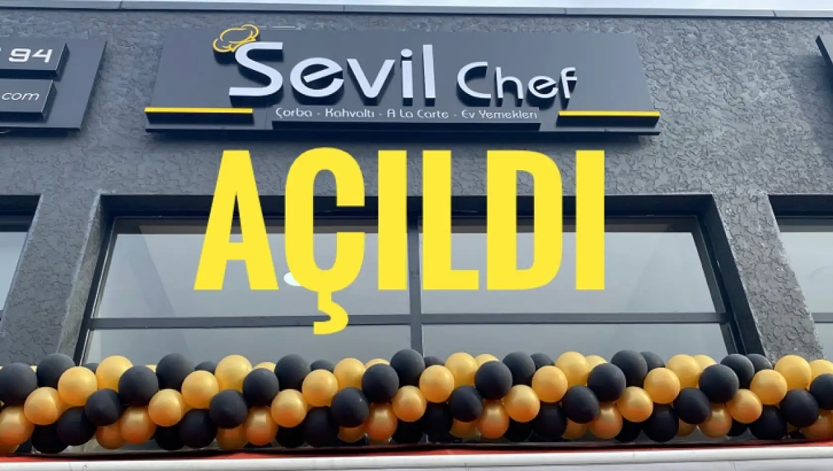 Sevil Chef Cafe Restaurant Açıldı