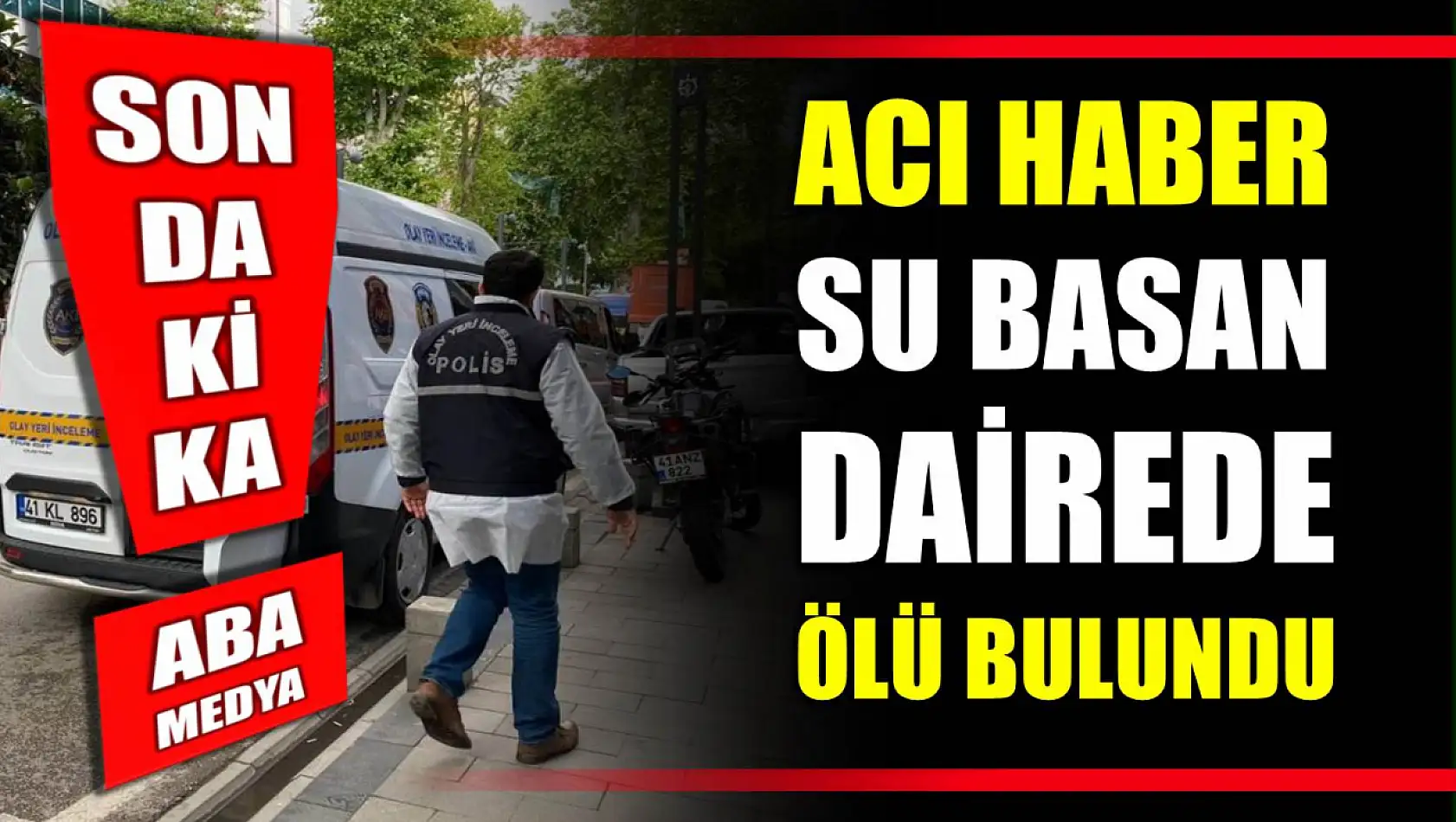 Su basan dairede ölü bulundu