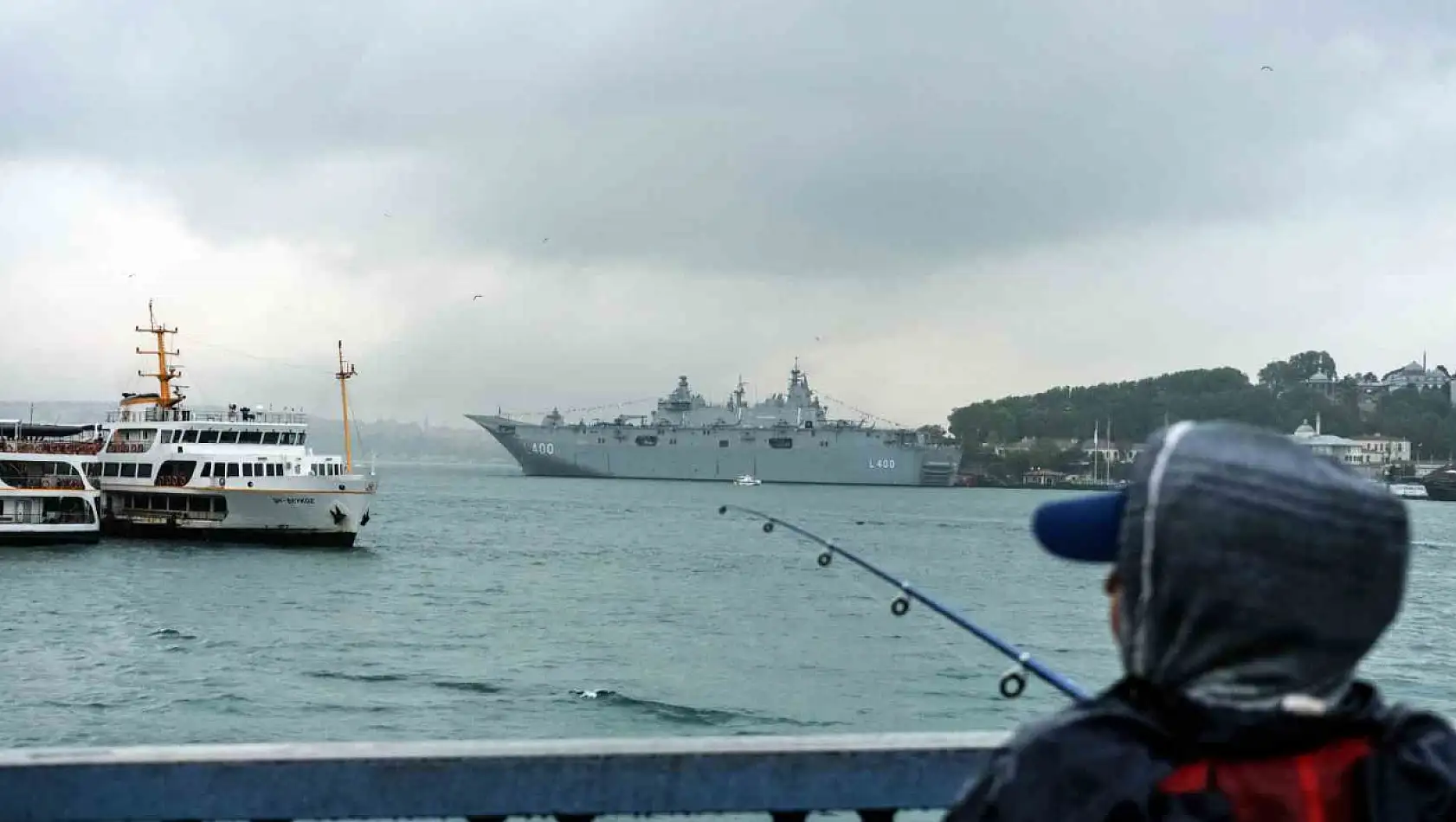 TCG Anadolu yeniden İstanbul'da