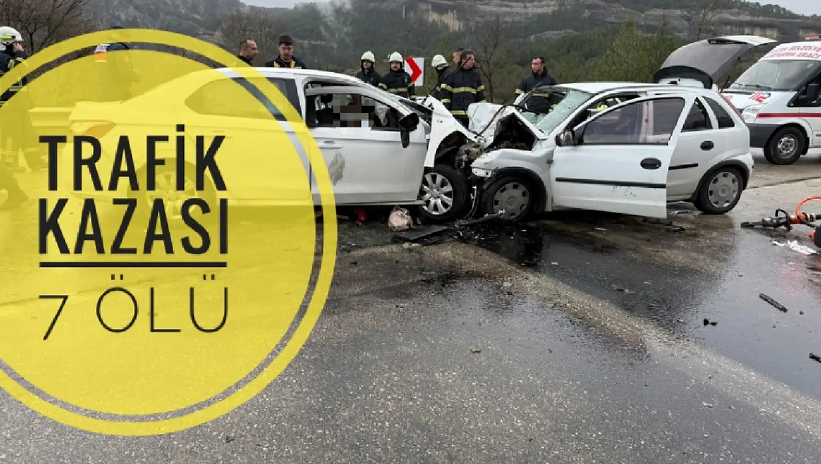 Trafik kazası, 7 ölü