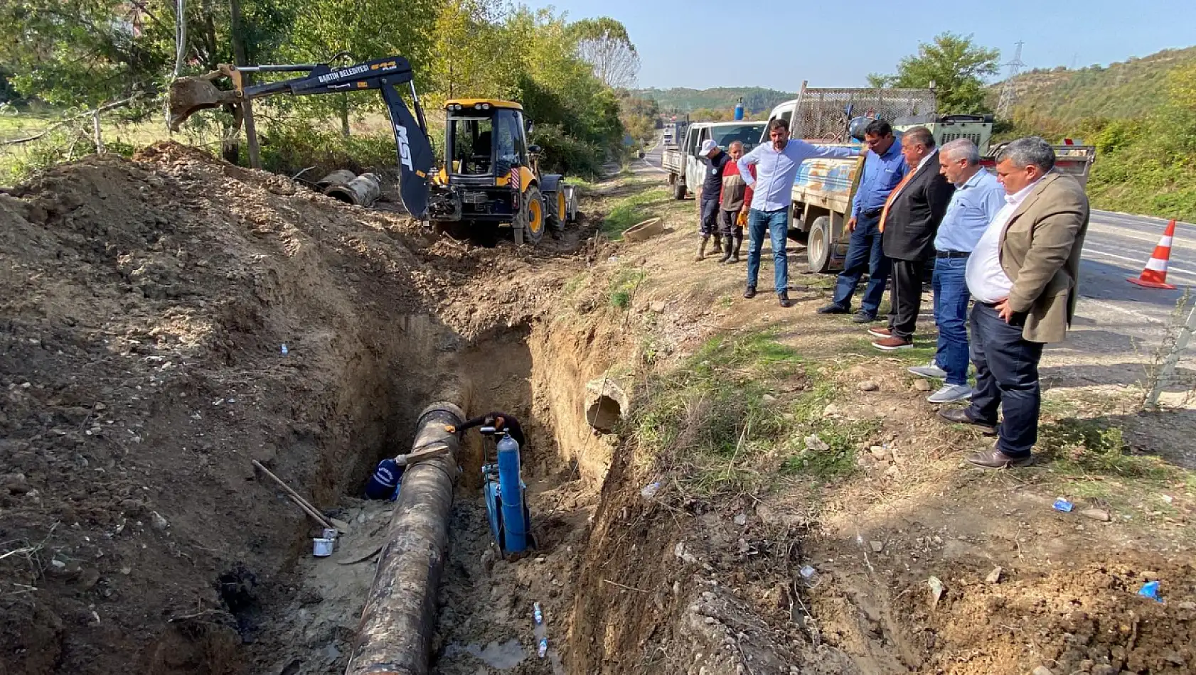 Ulupınar hattı onarıldı