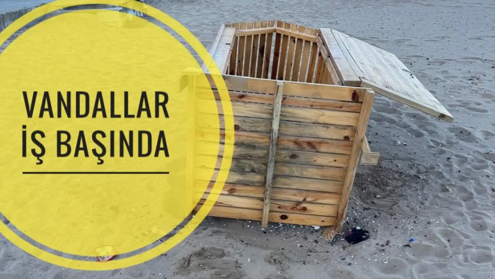 Vandallar iş başında