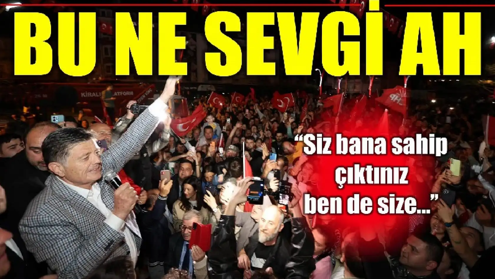 Yalçınkaya'ya sevgi seli