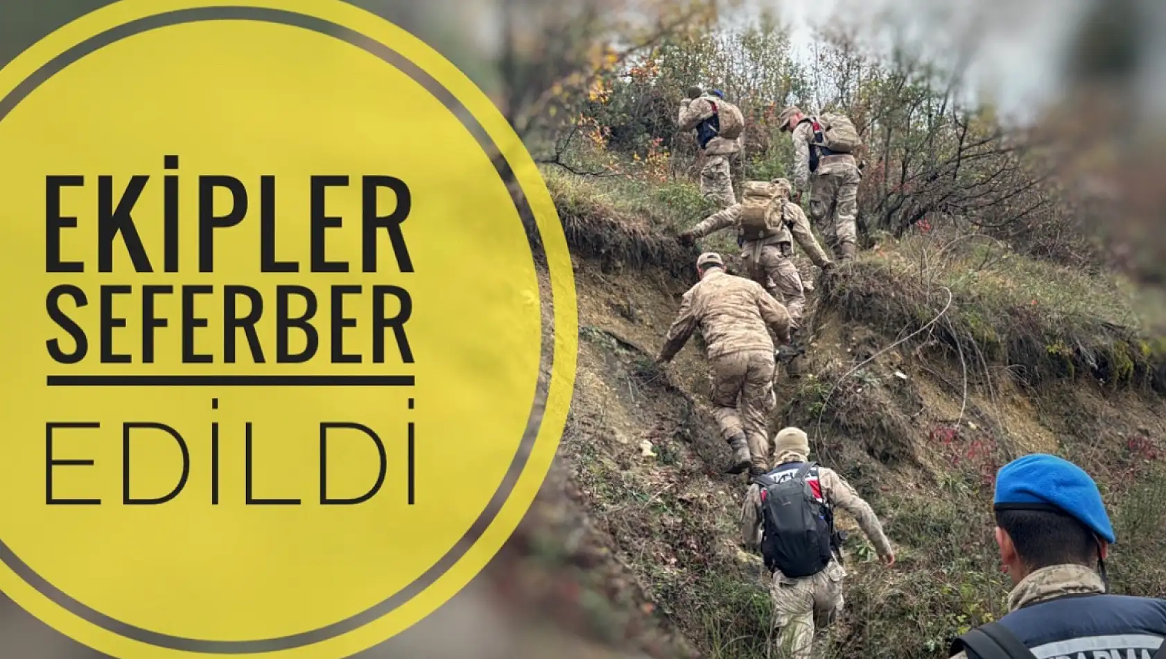 Yaşlı kadını arama çalışmaları sürüyor