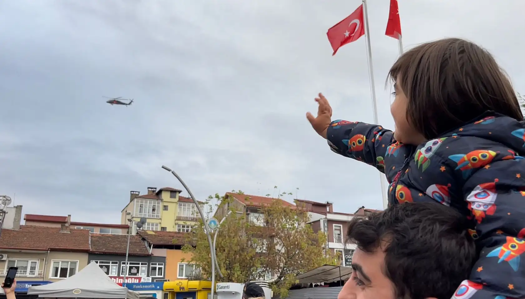 Bartın semalarında nefes kesen gösteri