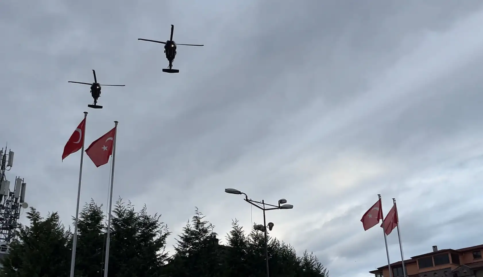 Bartın semalarında nefes kesen gösteri