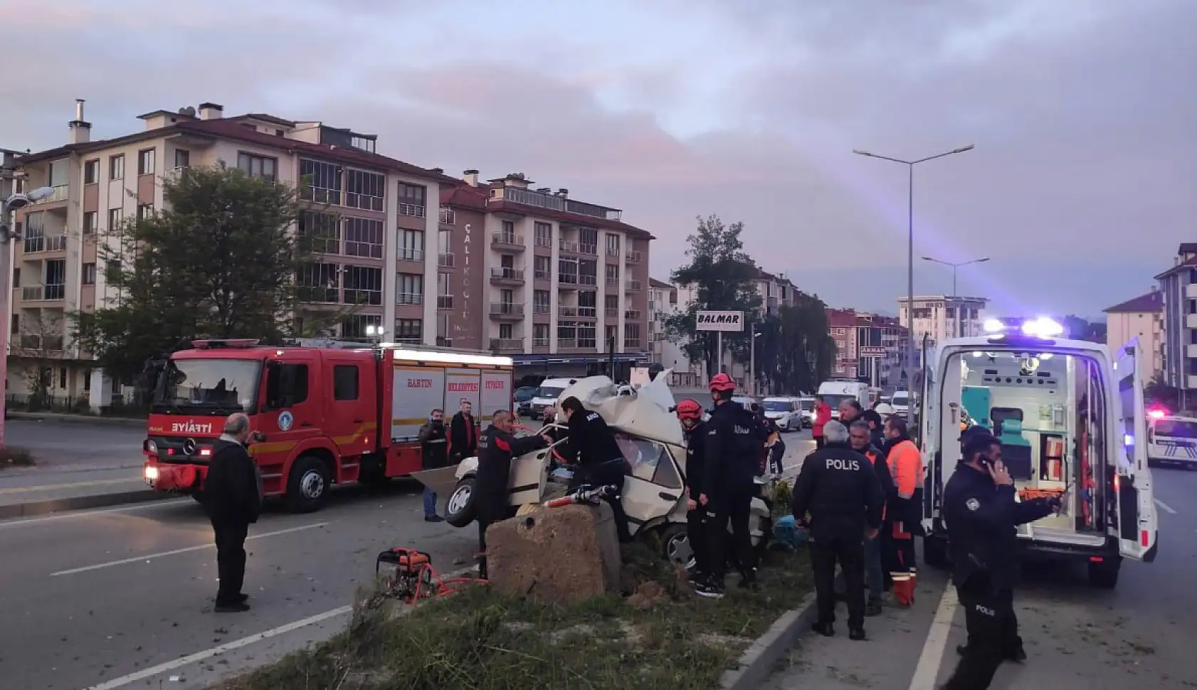 Trafik kazası 1 ölü