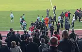 Baraj maçına gerginlikler damga vurdu