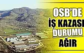 Bartın OSB'de iş kazası