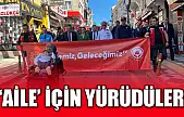 Cumhuriyet Meydanında aile vurgusu