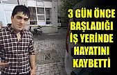 Elektrik akımına kapıldı