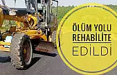 Ölüm yolu rehabilite edildi, kaza riski sıfıra indi