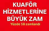 Saç sakal traşına büyük zam