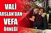 Şehit annelerini yalnız bırakmadı