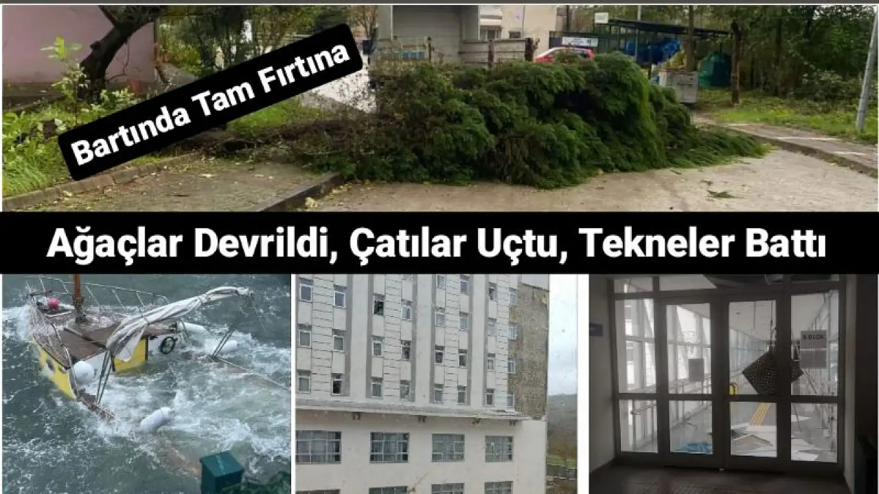 Fırtına, yağmur, kar