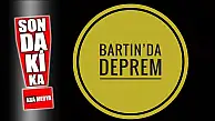 Bartın'da deprem