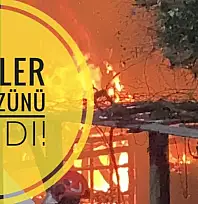 ALEVLER GÖKYÜZÜNÜ SARDI!