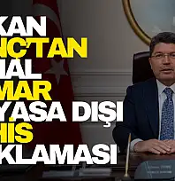 Adalet Bakanı Tunç'tan Sanal Kumar ve Yasa Dışı Bahis Açıklaması