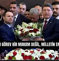 Adalet Bakanlığı'nda devir teslim töreni