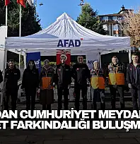 AFAD'dan Afet Farkındalığı Buluşması