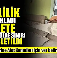 Afete Maruz Bölge Sınırı genişletildi