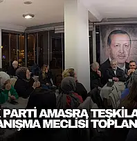 AK Parti Amasra Teşkilatı Danışma Meclisi Toplandı
