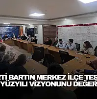 AK Parti Bartın Merkez İlçe Teşkilatı'nden Değerlendirme Toplantısı