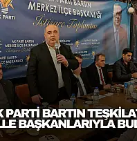 AK Parti Bartın Teşkilatı  Mahalle Başkanlarıyla buluştu