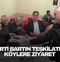AK Parti Bartın Teşkilatından Köylere Ziyaret