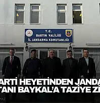 AK Parti Heyetinden Jandarma Komutanı Baykal'a Taziye Ziyareti