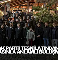 AK Parti Teşkilatından Basınla Anlamlı Buluşma