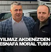 Akdeniz'den Esnafa Moral Turu