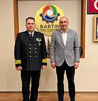 Albay Sır'dan Bartın TSO'ya ziyaret