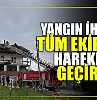 Alevlere hızlı müdahale