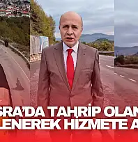 Amasra'da Tahrip Olan Yol Yenilenerek Hizmete Açıldı