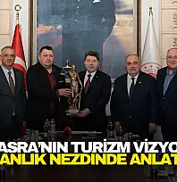 Amasra'nın Turizm Vizyonu Bakanlık Nezdinde Anlatıldı