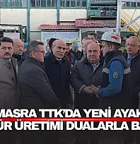 Amasra TTK'da Ayakta Kömür Üretimi Dualarla Başladı