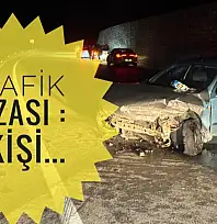 Amasra yolunda feci kaza