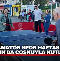Amatör Spor Haftası Bartın'da Coşkuyla Kutlandı