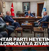 Anahtar Parti Heyetinden Yalçınkaya'ya Ziyaret