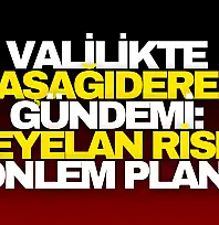 Aşağıdere İçin Acil Toplantı