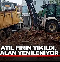 Atıl Durumdaki Fırın Yıkıldı
