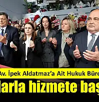 Av. İpek Aldatmaz Hukuk Bürosu açıldı