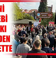 Avni Çelebi parkı yeni yüzüyle yeniden hizmette
