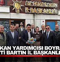 Bakan Yardımcısı Osman Boyraz'dan AK Parti Bartın İl Başkanlığı'na Ziyaret