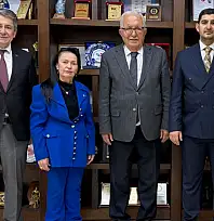 BAKZİFED'den Başkan Posbıyık'a Ziyaret