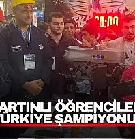 Bartın'a TEKNOFEST Gururu! Fuat Sezgin MTAL Türkiye Birincisi Oldu